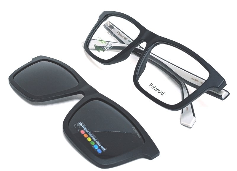 Оправа для очков Polaroid PLD D590/C с солнцезащитным клипом купить много