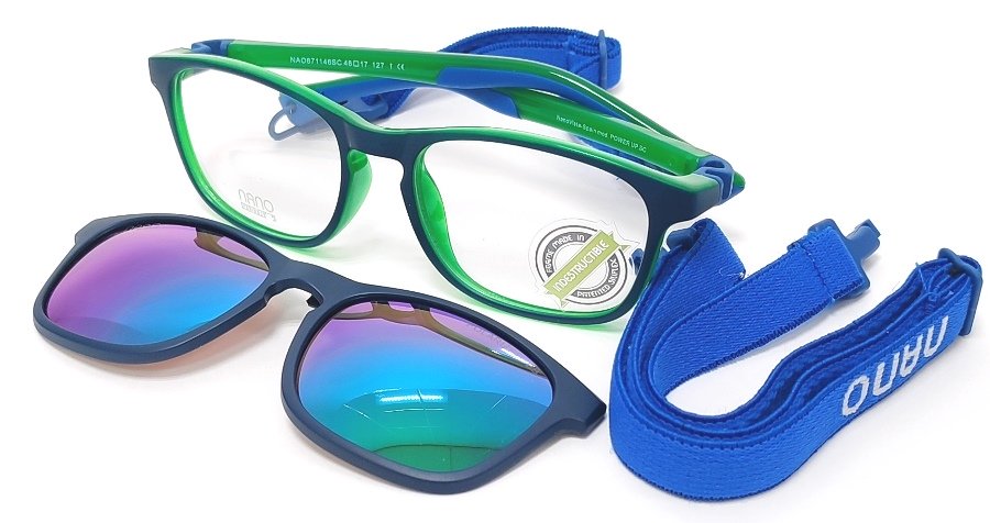 Оправа для очков NANOVISTA CLIP NAO671146SC с солнцезащитным клипом купить много