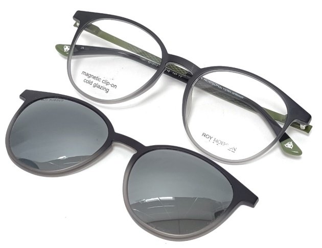 Оправа для очков Roy Robson 60107 с солнцезащитным клипом купить много