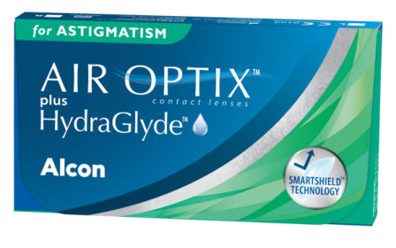 контактные линзы при астигматизме Air Optix HydraGlyde for Astigmatism 3 блистера
