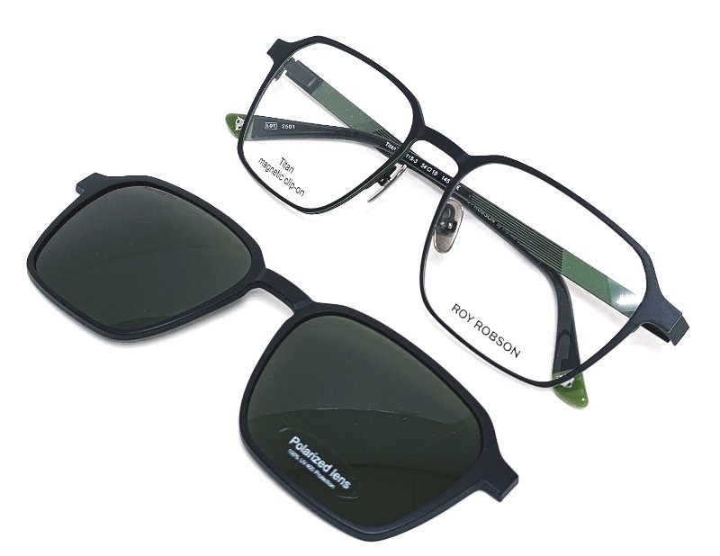 Оправа для очков Roy Robson 40118 с солнцезащитным клипом купить много
