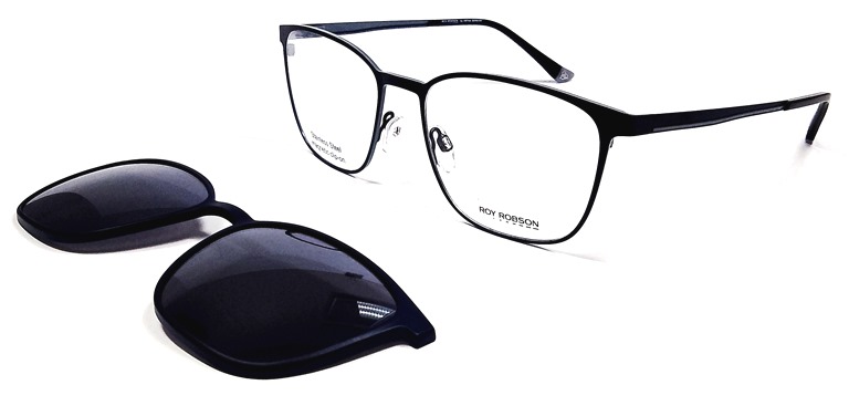 Оправа для очков Roy Robson 10070 с солнцезащитным клипом купить много