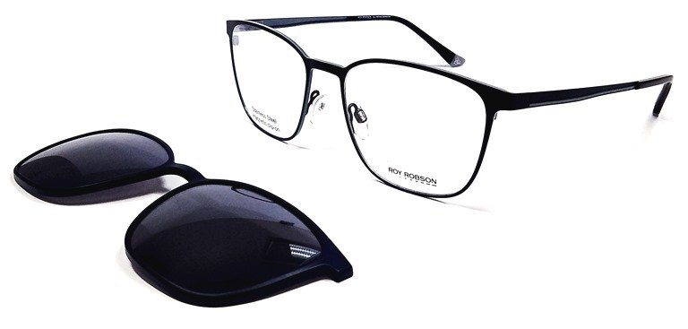 Оправа для очков Roy Robson 10070 с солнцезащитным клипом купить много