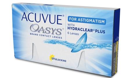 контактные линзы при астигматизме Acuvue Oasys for Astigmatism 6 блистеров