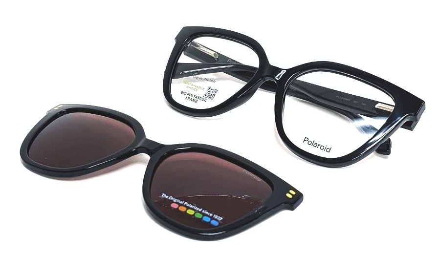 Оправа для очков Polaroid PLD D596/C с солнцезащитным клипом купить много