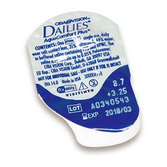 Dailies Aqua Comfort Plus 90 блистеров