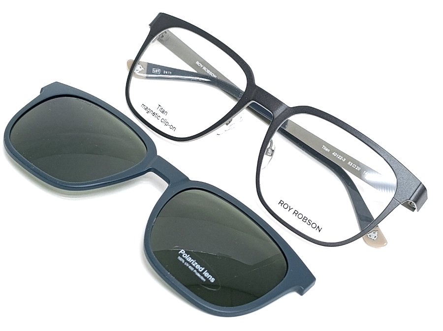 Оправа для очков Roy Robson 40122 с солнцезащитным клипом купить много