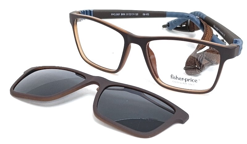 Оправа для очков Fisher Price FPCL007 с солнцезащитным клипом купить много