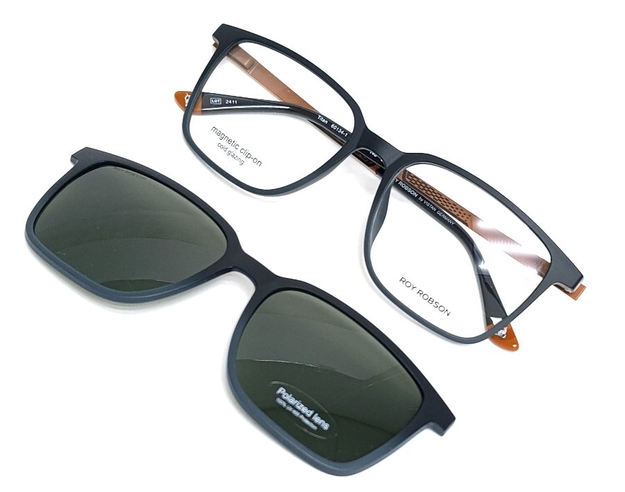 Оправа для очков Roy Robson 60134 с солнцезащитным клипом купить много