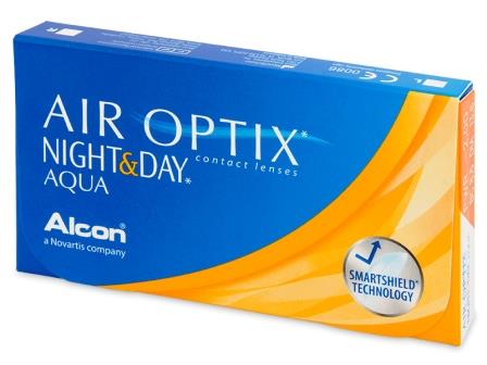 контактные линзы на месяц Air Optix Aqua Night&Day 3 блистера