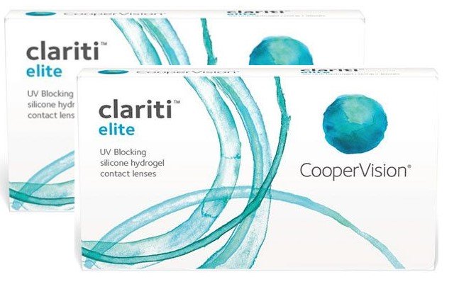 ежемесячные контактные линзы Clariti Elite 12 блистеров