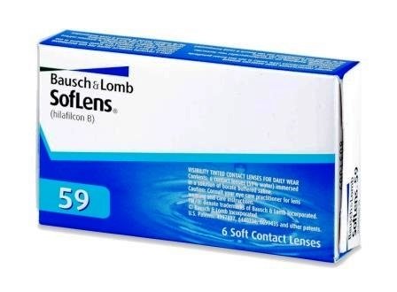 ежемесячные контактные линзы SofLens 59 6 блистеров