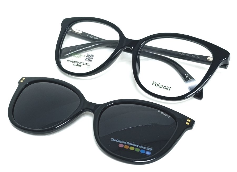 Оправа для очков Polaroid PLD D605/C с солнцезащитным клипом купить много