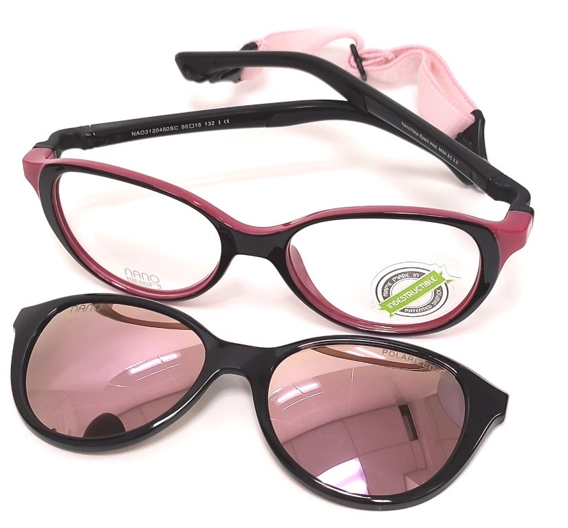 Оправа для очков NANOVISTA CLIP NAO3120450SC с солнцезащитным клипом купить много