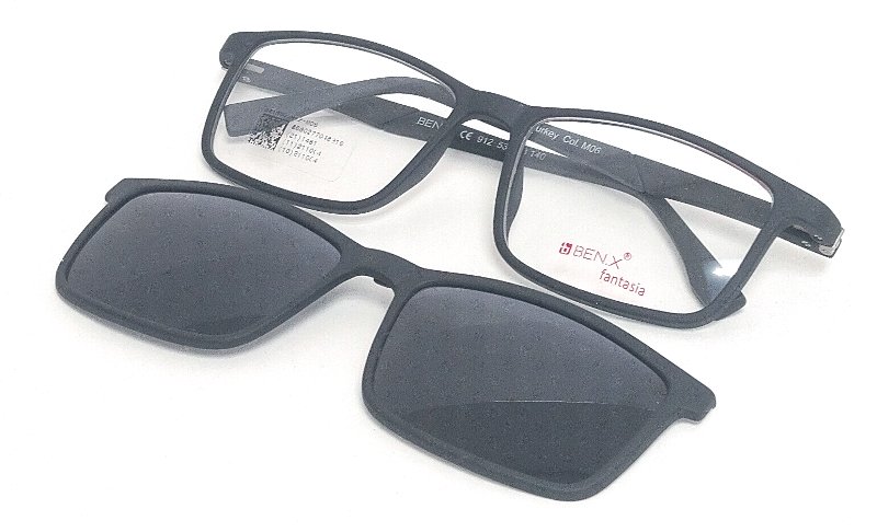 Оправа для очков BEN.X 912 с солнцезащитным клипом купить много