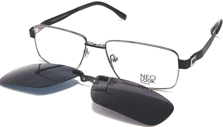 Оправа для очков NEOLOOK N-8036 с солнцезащитным клипом купить много