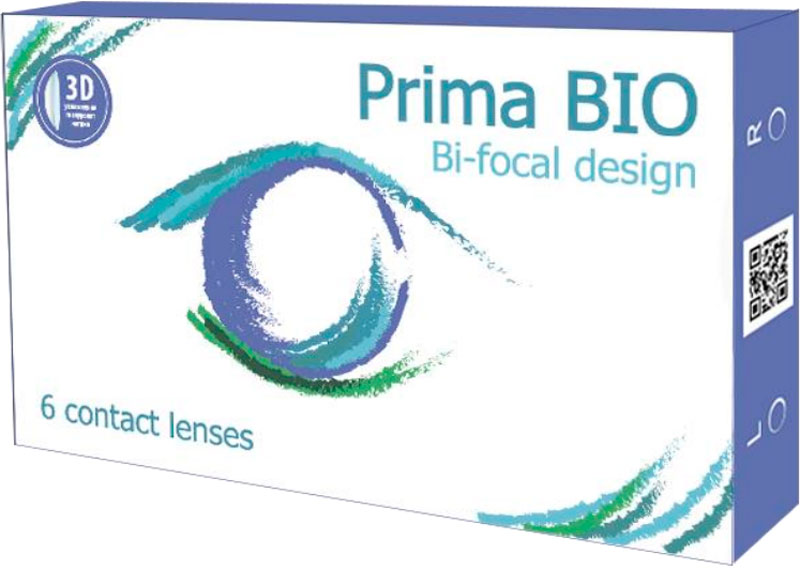 бифокальные контактные линзы OKVision Prima Bio Bi-focal design 6 блистеров