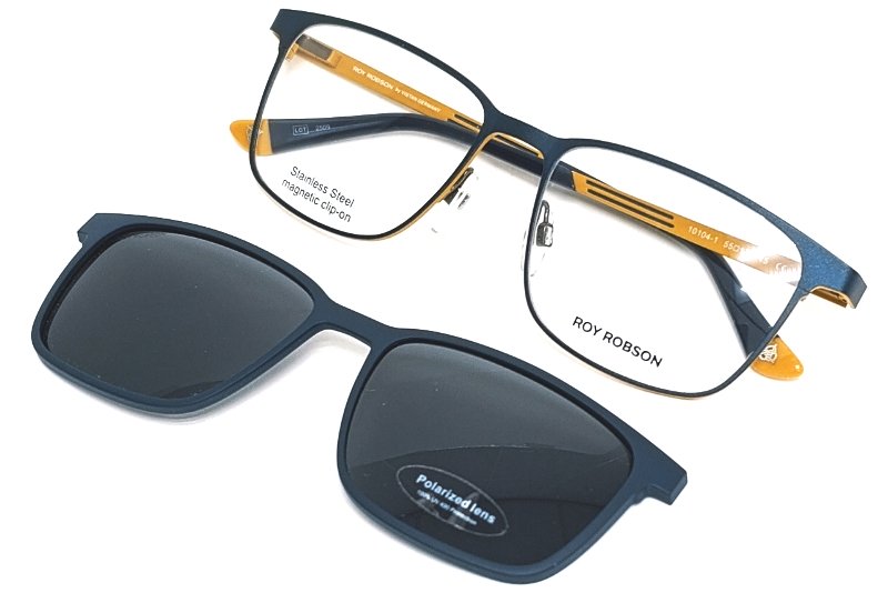 Оправа для очков Roy Robson 10104 с солнцезащитным клипом купить много
