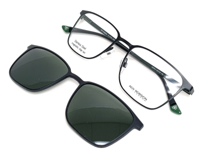 Оправа для очков Roy Robson 10075 с солнцезащитным клипом  фотография-1