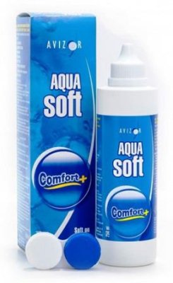 Раствор для линз Aqua Soft Comfort+ 250 мл  фотография-2
