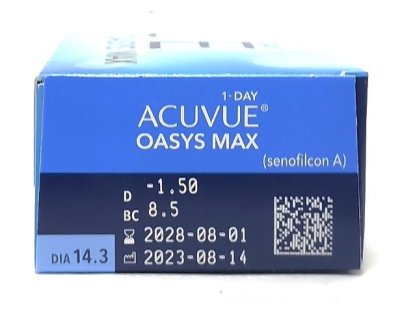 однодневные линзы 1-Day ACUVUE Oasys MAX 30 блистеров  фотография-3