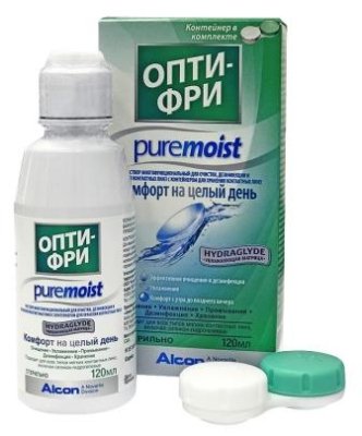Раствор для линз Опти-Фри Pure Moist 120 мл  фотография-2