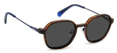 Оправа для очков Polaroid PLD 6184/CS с солнцезащитным клипом  фотография-7