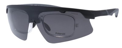 Очки солнцезащитные Polaroid Sport PLD 7056/CI/S + вставка для медицинских линз с диоптриями  фотография-1