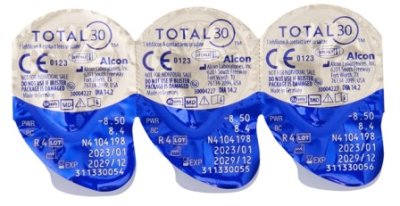 ежемесячные контактные линзы TOTAL30 3 блистера  фотография-6