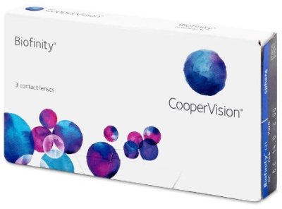 ежемесячные контактные линзы Biofinity 3 блистера  фотография-1