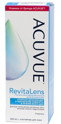 Раствор для линз Acuvue RevitaLens 300 мл  фотография-1