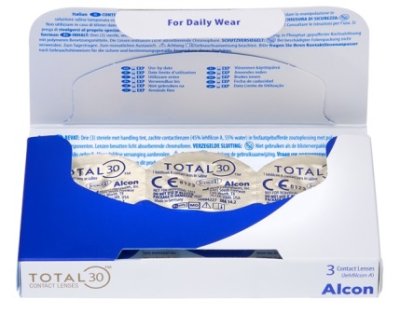 ежемесячные контактные линзы TOTAL30 3 блистера  фотография-4