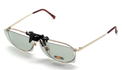 Клипон c/з Polarized черный  фотография-2