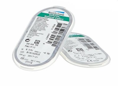 цветные контактные линзы SofLens Natural Colors 2 блистера  фотография-3