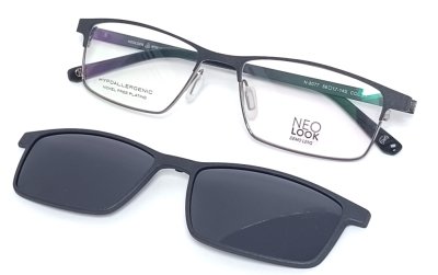 Оправа для очков NEOLOOK N-8077 с солнцезащитным клипом  фотография-7