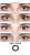 цветные контактные линзы Adria Glamorous 2 блистера  фотография-8