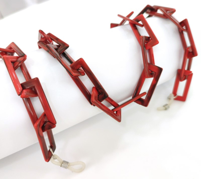 Цепочка для очков пластиковая  фотография-6