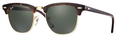Очки солнцезащитные RAY BAN RB 3016 CLUBMASTER  фотография-4