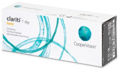 контактные линзы при астигматизме Clariti 1Day toric 30 блистеров  фотография-1