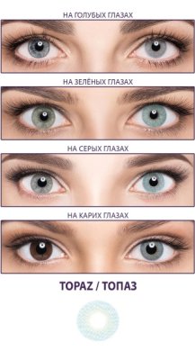 цветные контактные линзы Adria Effect 2 блистера  фотография-8