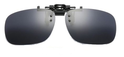 Клипон c/з Polarized черный  фотография-1