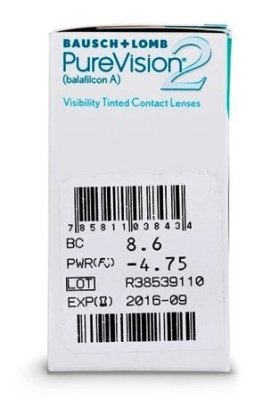 контактные линзы на месяц Pure Vision 2HD 6 блистеров  фотография-2