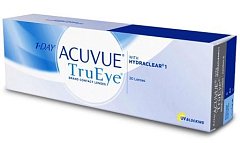однодневные линзы 1-Day Acuvue TruEye 30 блистеров