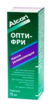 Капли увлажняющие Опти-Фри 15 мл  фотография-1