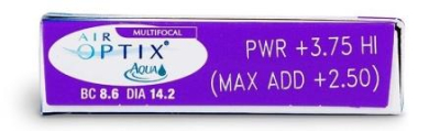 мультифокальные контактные линзы Air Optix for Multifocal 3 блистера  фотография-2