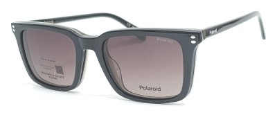 Оправа для очков Polaroid PLD D604/C с солнцезащитным клипом  фотография-3
