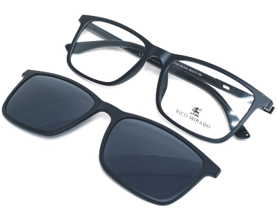 Оправа для очков RICO MIRADO 2120 с солнцезащитным клипом  фотография-6