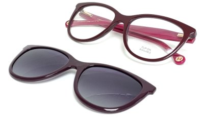 Оправа для очков  CAROLINA HERRERA HER0259/CS с солнцезащитным клипом  фотография-1