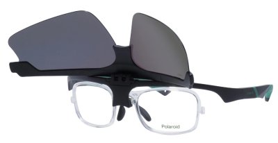 Очки солнцезащитные Polaroid Sport PLD 7056/CI/S + вставка для медицинских линз с диоптриями  фотография-7