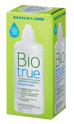 Раствор для линз BioTrue 120 мл  фотография-1